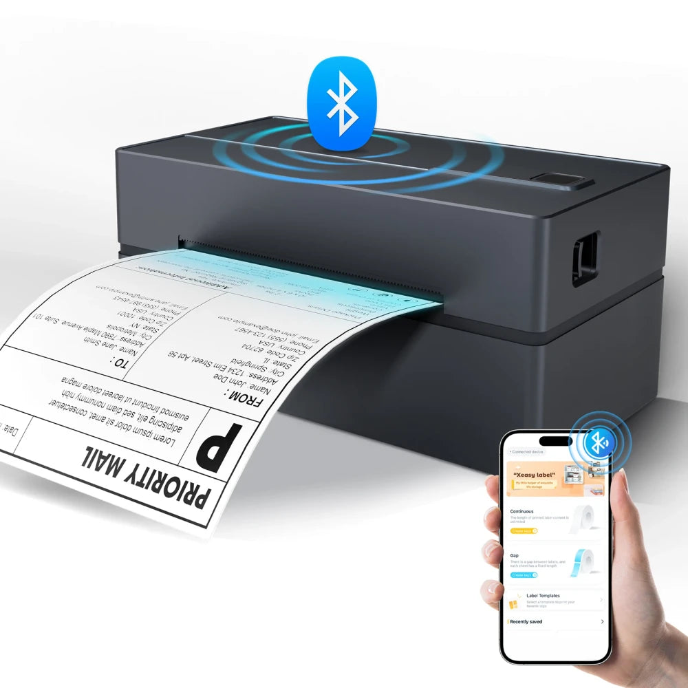 Portable Thermal Label Printer