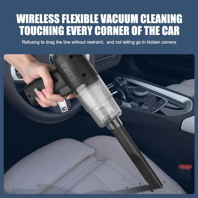 Portable Cordless Car Vacuum Cleaner