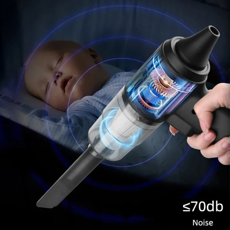 Portable Cordless Car Vacuum Cleaner