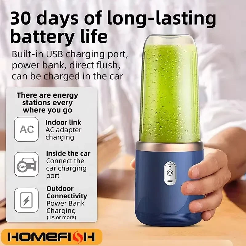 Portable Rechargeable Juice Maker