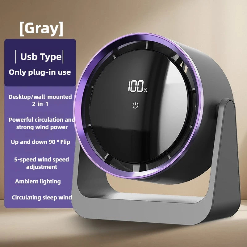 Desktop Mini Circulating Fan