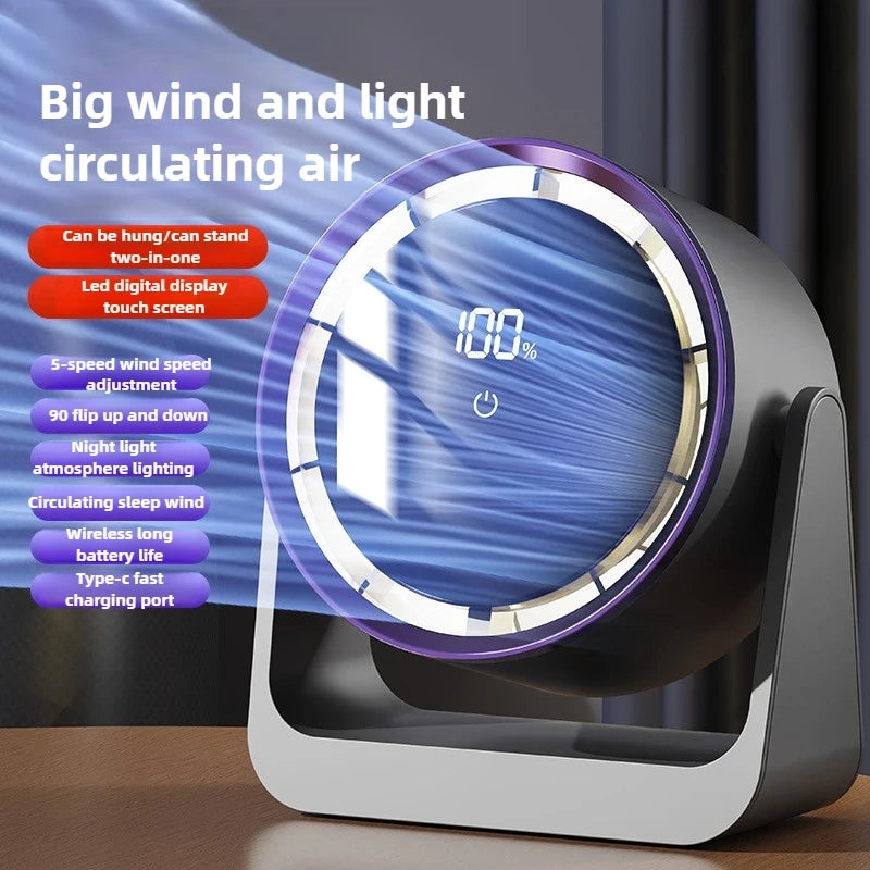 Desktop Mini Circulating Fan