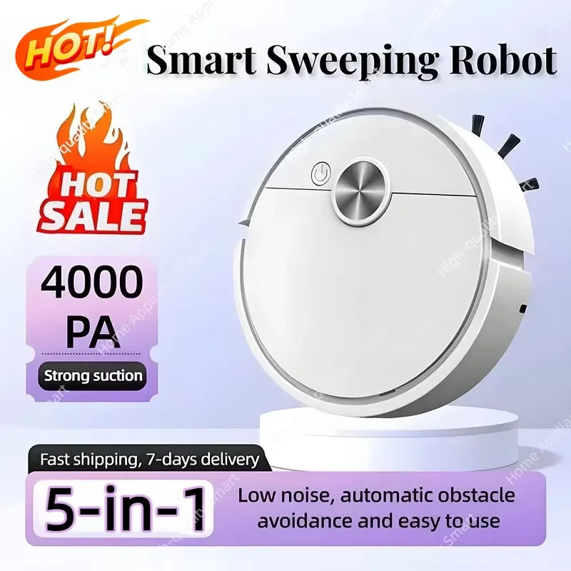 Automatic Mini Robotic Vacuum Cleaner