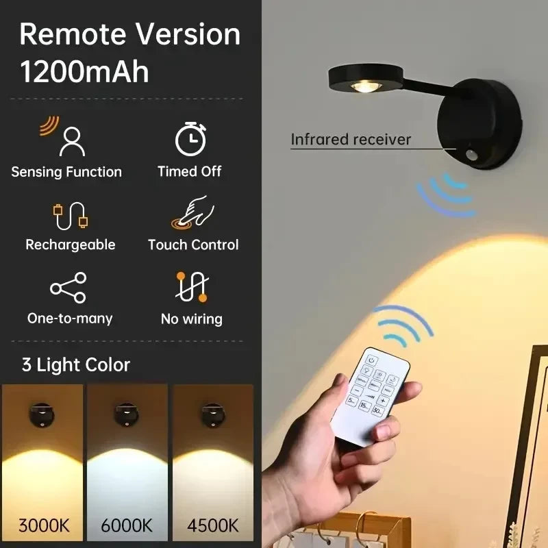 Rechargeable Wireless Picture Spotlight